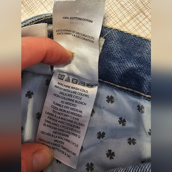 Lucky Brand Est.1990.Patched Jeans 12/31 Long,High-Rise90'   V-GRK - Picture 11 of 16